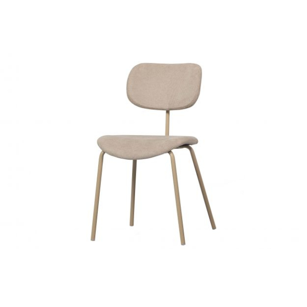 Eetkamerstoel zandkleurig